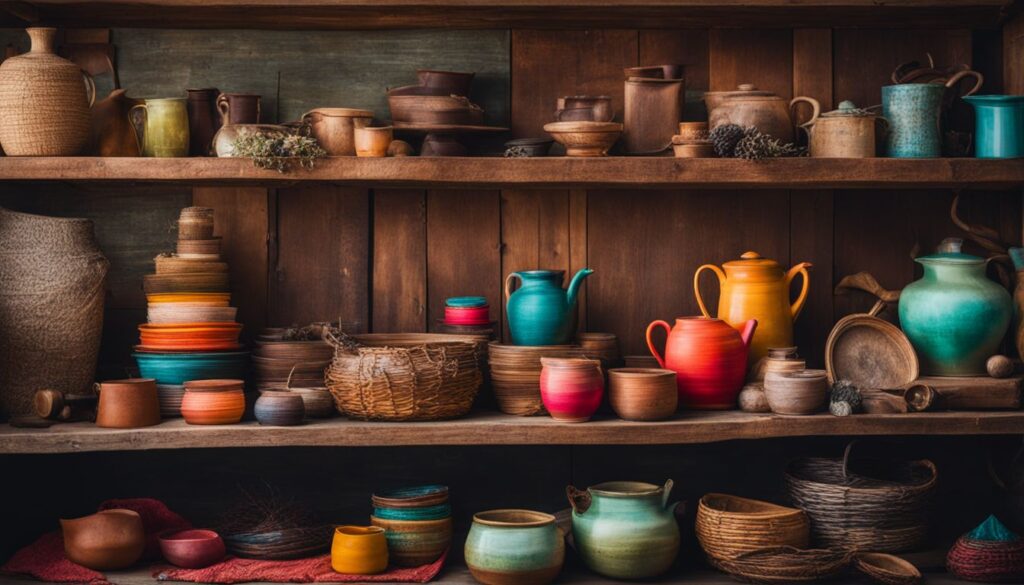 Op deze foto zie je handgemaakte producten bij een Etsy Webshop