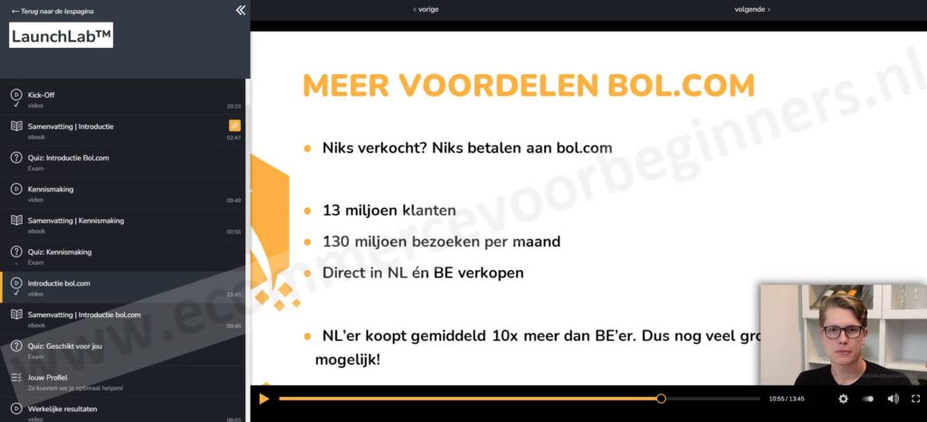 Op deze foto zie je de LaunchLab opleiding van Business Mine